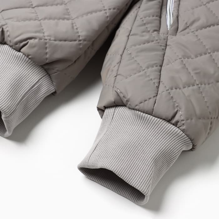 Комбинезон демисезонный «Крошка Я», рост 92-98 см, серый