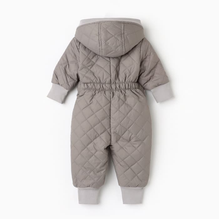 Комбинезон демисезонный «Крошка Я», рост 92-98 см, серый