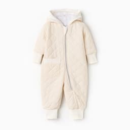 Комбинезон демисезонный «Крошка Я», рост 92-98 см, молочный