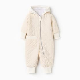 Комбинезон демисезонный «Крошка Я», рост 104 см, молочный