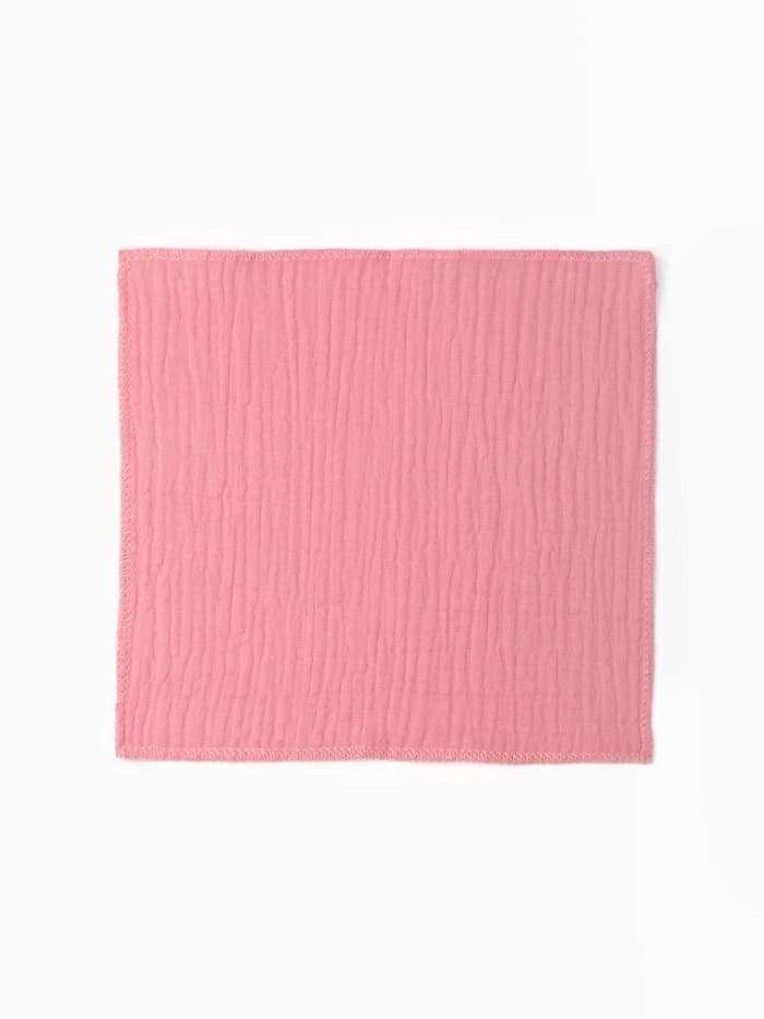 Набор платочков «Крошка Я» Colored hearts (вид 1), 20×20 см, 5 шт., муслин, хлопок 100%