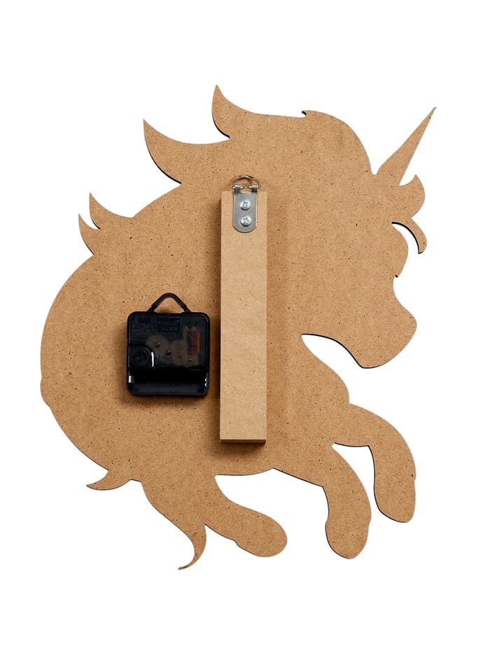 Часы настенные Gelato, единорог, интерьерные, детские, бесшумные, плавный ход, d=33.5 см