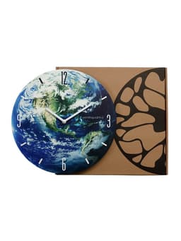 Часы настенные Terra, планета Земля, интерьерные, плавный ход, d=33.5 см
