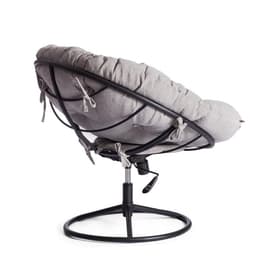 Кресло для отдыха CLOUDE HOME, рогожка/металл, цвет серо – бежевый