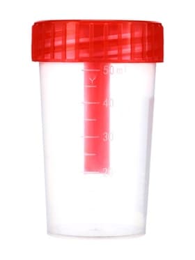 Контейнер стерильный для биоматериалов, шпатель, 60 мл