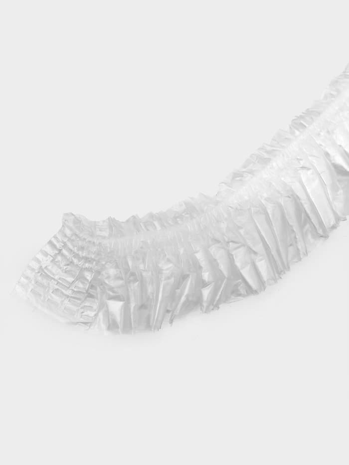 Шапочка для душа Доляна, прозрачная, полиэтилен