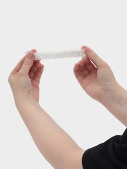 Шапочка для душа Доляна, прозрачная, полиэтилен