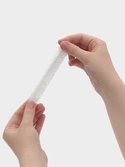 Шапочка для душа Доляна, прозрачная, полиэтилен