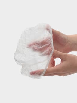 Шапочка для душа Доляна, прозрачная, полиэтилен