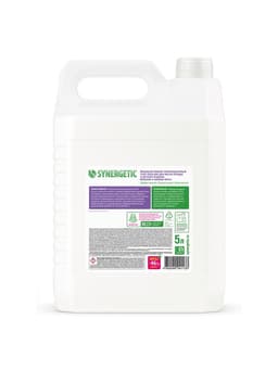Средство для мытья посуды Synergetic «Базилик и свежая мята», биоразлагаемое, гель-бальзам, 5 л