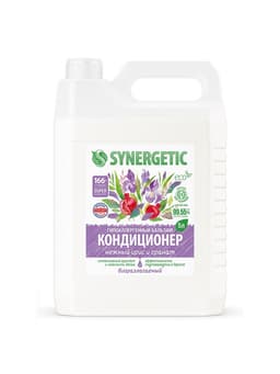 Кондиционер-бальзам для белья Synergetic «Нежный ирис и гранат», 5 л