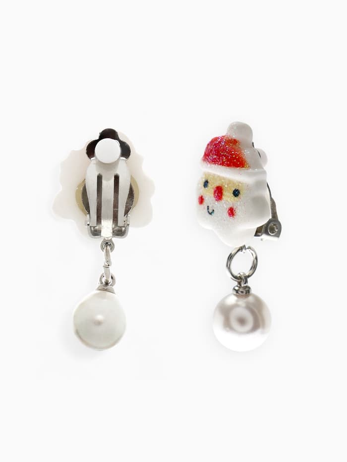 Серьги клипсы детские набор 6 пар «Выбражулька. Новогодний», разноцветные