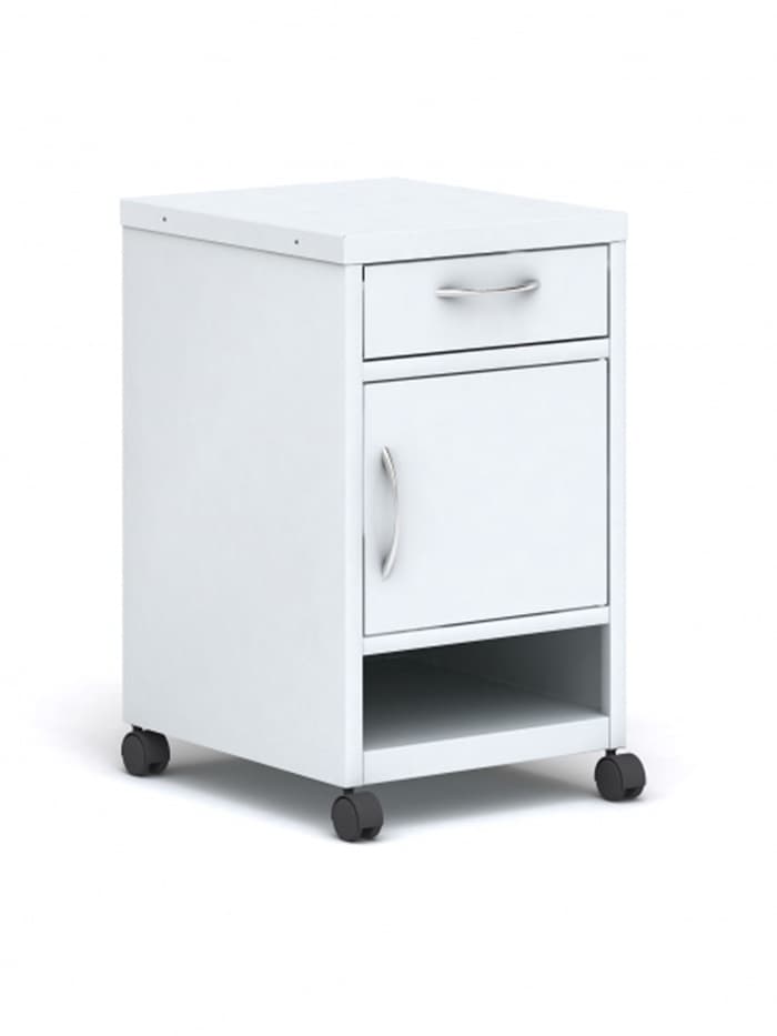 Тумба медицинская подкатная ПАКС-металл ТП-3