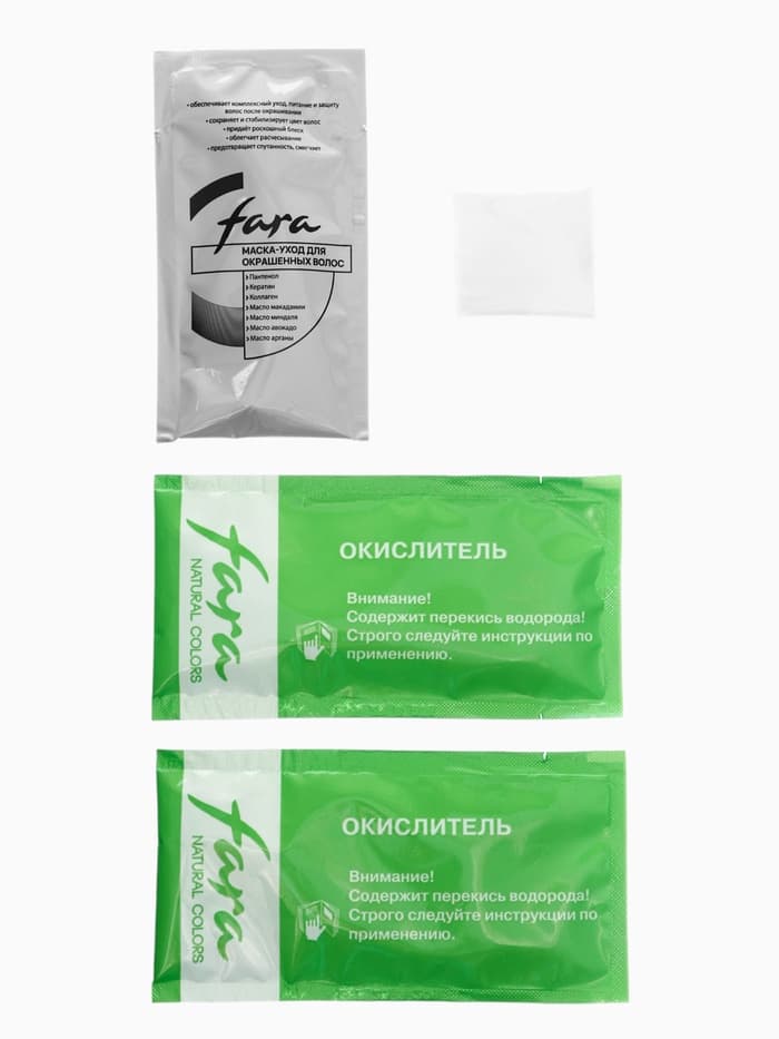 Краска для волос FARA NC тон 305/5.07 - Каштан, 116 г