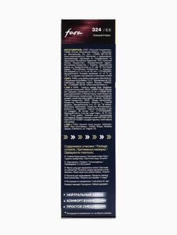Краска для волос FARA NC тон 324/6.6 - Тёмный рубин, 116 г