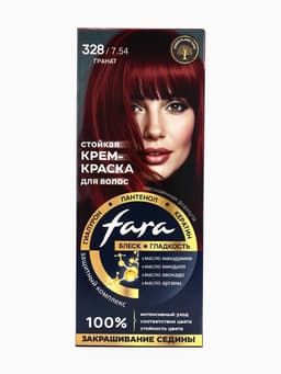Краска для волос FARA NC тон 328/7.54 - Гранат, 116 г