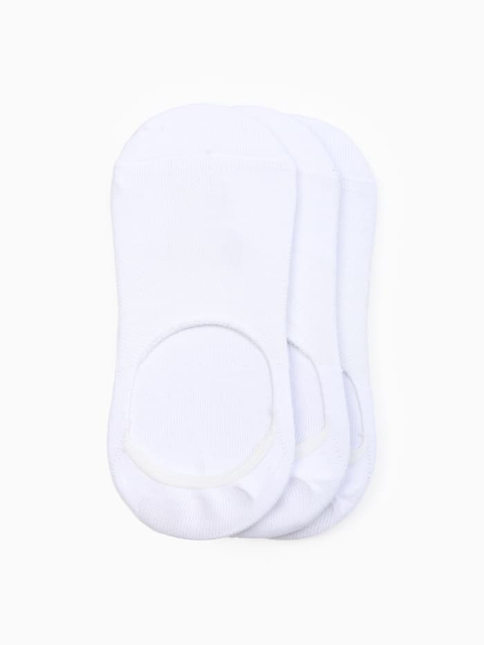 Подследники женские с компрессией Resport, набор 3 пары, размер 35-38, белые