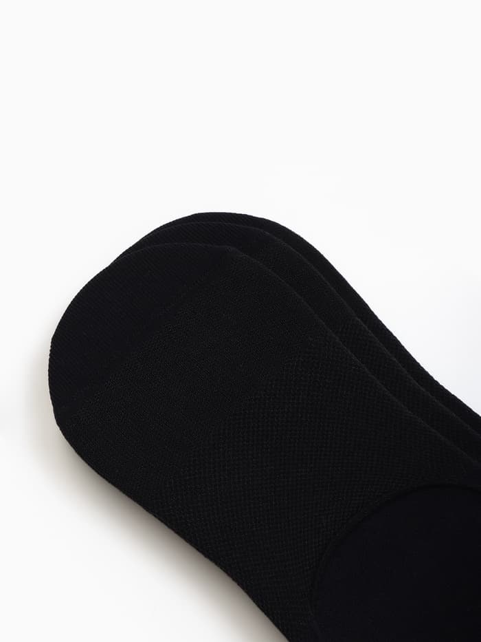 Подследники женские с компрессией Resport, 3 пары, размер 35-38, чёрные