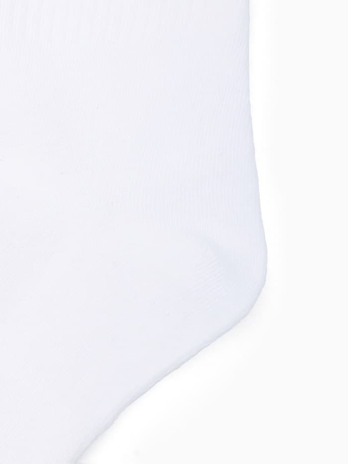 Носки мужские спортивные хлопковые Resport, набор 3 пары, размер 42-45, белые