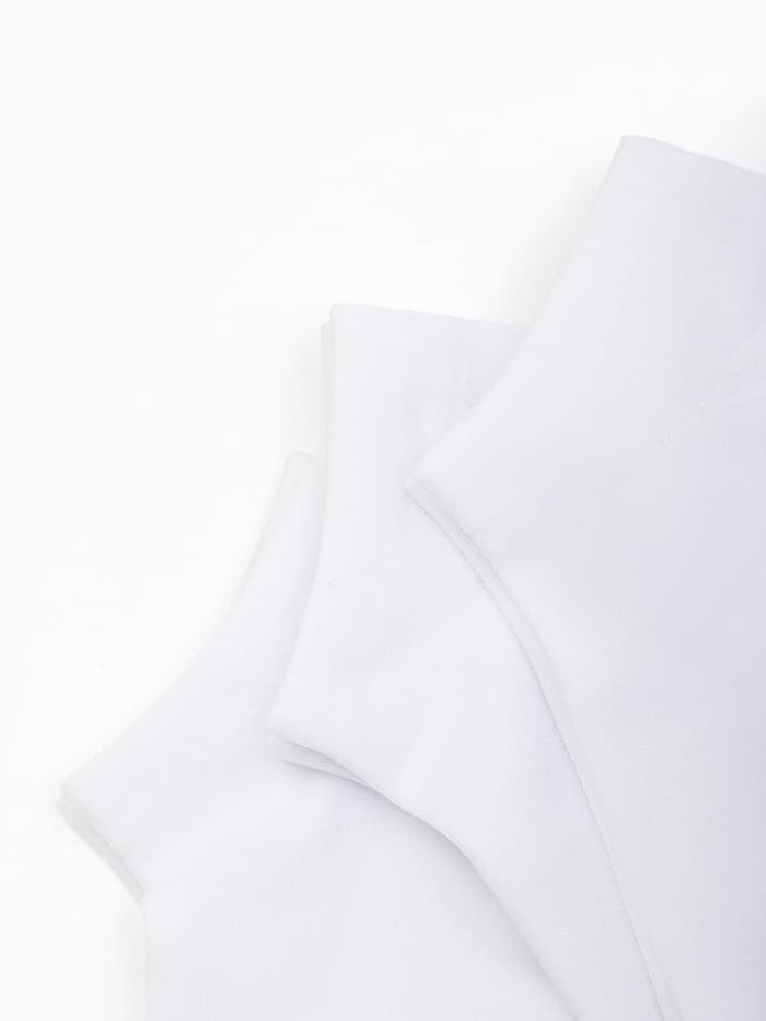 Носки мужские спортивные укороченные Resport, набор 3 пары, размер 46-47, белые