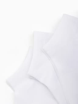 Носки мужские спортивные укороченные Resport, набор 3 пары, размер 46-47, белые