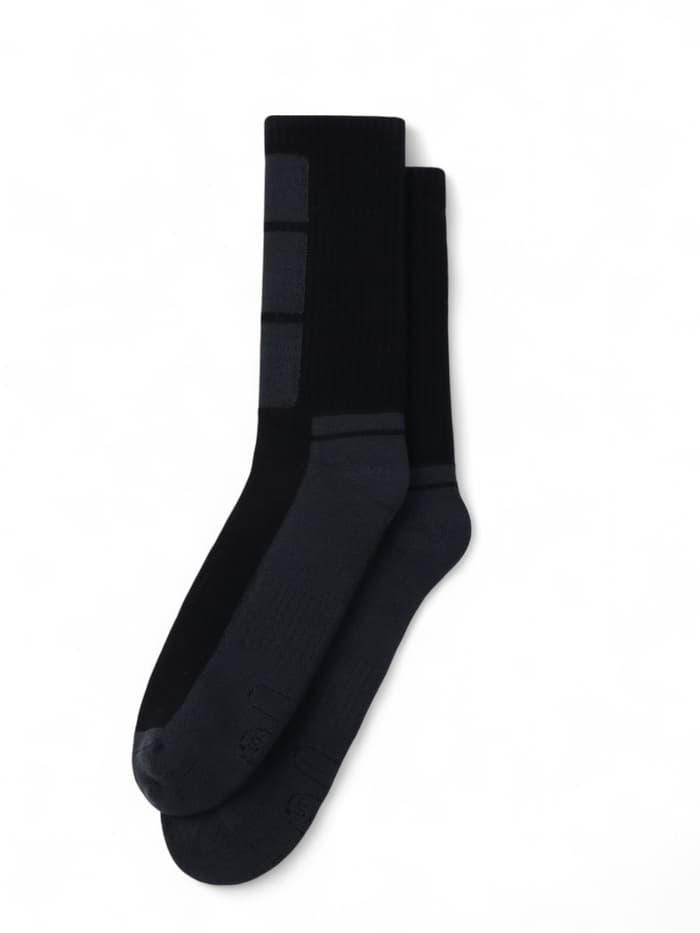 Носки мужские спортивные утеплённые Resport, размер 42-45, чёрные