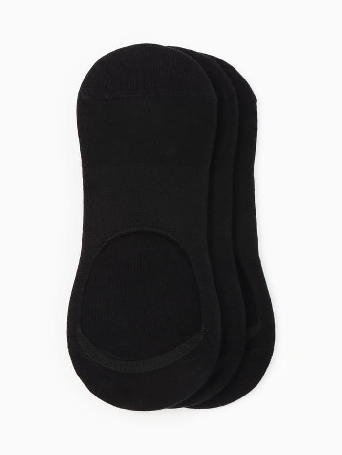 Подследники мужские спортивные с компрессией Resport, набор 3 пары, размер 42-45, чёрные