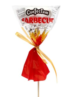Маршмеллоу «Барбекю» на палочке, с ароматом ванили, 10.5 г