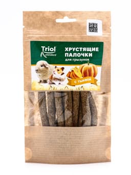 Лакомство Triol хрустящие палочки для грызунов с тыквой, 30 г