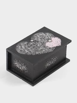 Шкатулка «Сердца», 18×12×8 см, МДФ