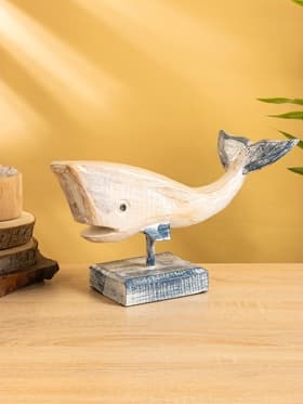 Сувенир на подставке «Кашалот», 32×17×15 см, дерево