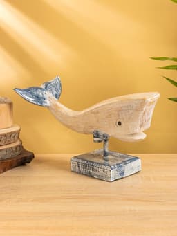 Сувенир на подставке «Кашалот», 32×17×15 см, дерево