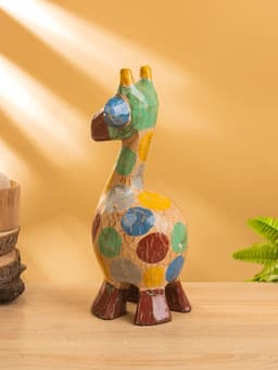 Сувенир «Жирафик», 12×12×30 см, дерево, разноцветный