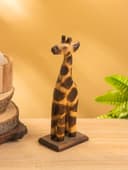 Сувенир «Жирафик», 8×5×20 см, дерево, коричневый