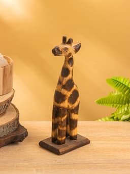 Сувенир «Жирафик», 8×5×20 см, дерево, коричневый