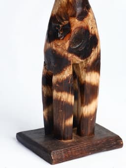 Сувенир «Жирафик», 8×5×20 см, дерево, коричневый