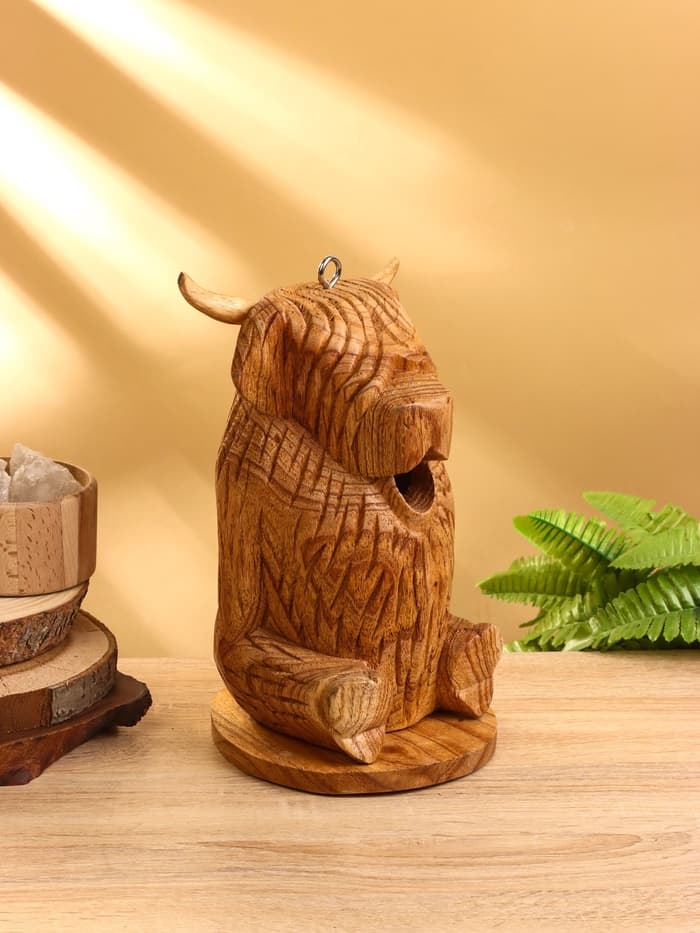 Фигура «Бычок», 13×12×26 см, дерево джампинис