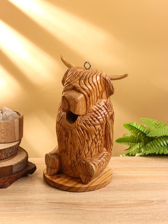 Фигура «Бычок», 13×12×26 см, дерево джампинис