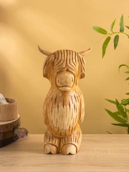 Фигура «Бычок», 17×13×32 см, дерево джампинис