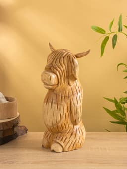 Фигура «Бычок», 17×13×32 см, дерево джампинис
