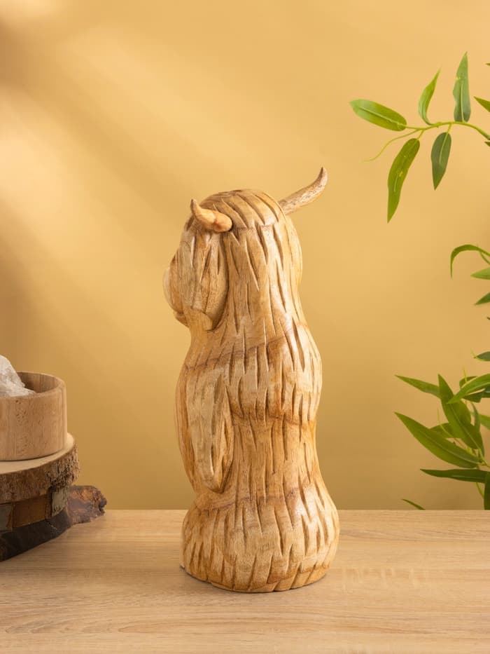 Фигура «Бычок», 17×13×32 см, дерево джампинис