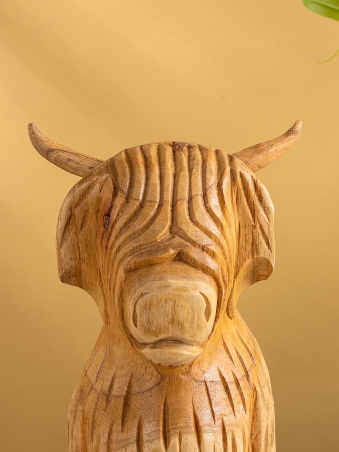 Фигура «Бычок», 17×13×32 см, дерево джампинис