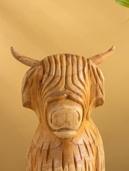 Фигура «Бычок», 17×13×32 см, дерево джампинис