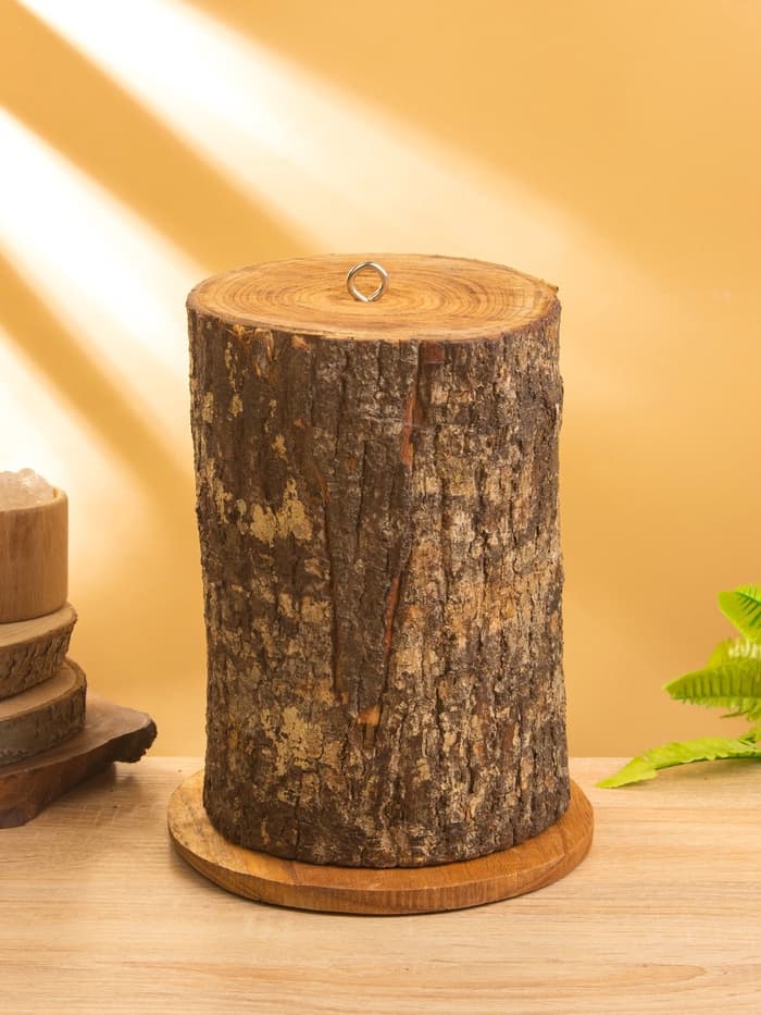 Скворечник подвесной «Старец» дерево Джампинис 20×20×27 см, дерево джампинис