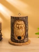 Скворечник «Сова», 14×14×22 см, дерево джампинис