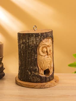 Скворечник «Сова», 14×14×22 см, дерево джампинис