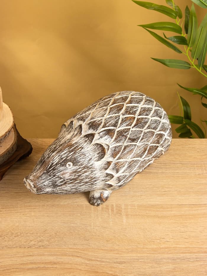 Сувенир «Ёжик», 34×15×15 см, дерево