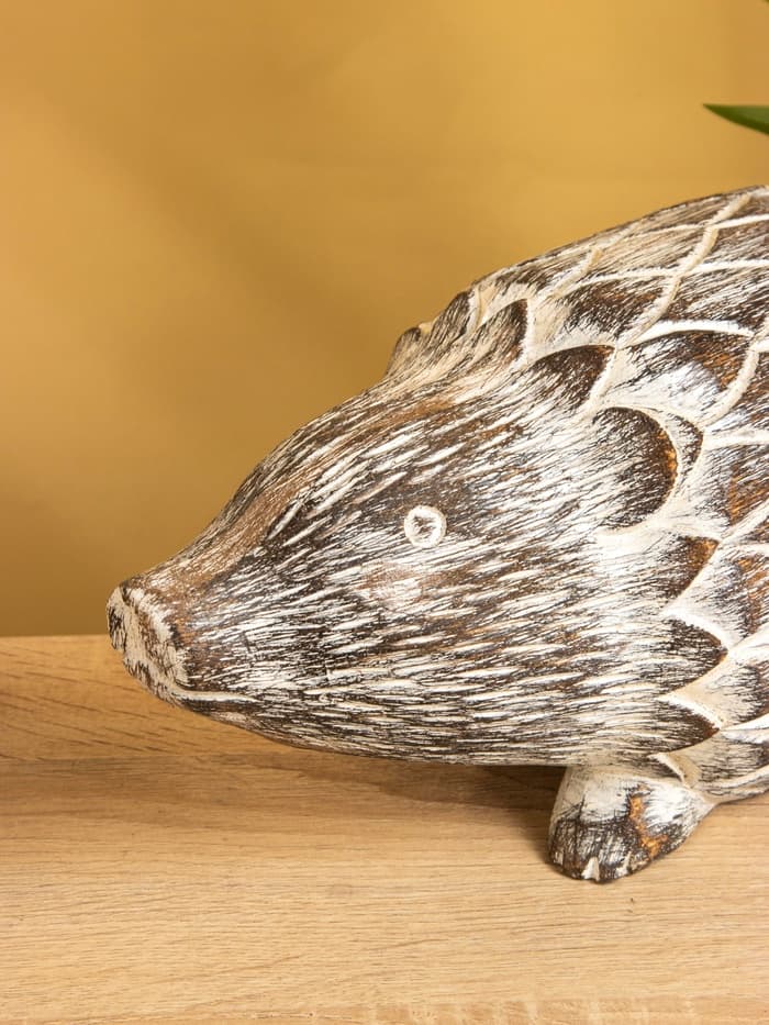 Сувенир «Ёжик», 34×15×15 см, дерево