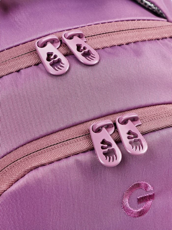 Рюкзак молодежный, эргономичная спинка, Grizzly 540, 40×29×20, отделение для ноутбука, фиолетовый