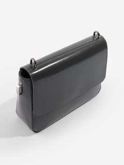 Крепления для ручек на сумку, металлические, 1.8×1.5×0.5 см, 2 шт., 4 винта, цвет чёрный никель